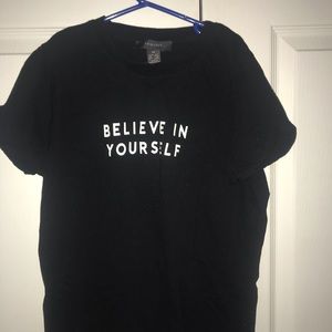 Sleep, outfit or active wear t-shirt